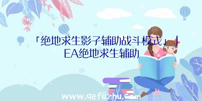 「绝地求生影子辅助战斗模式」|EA绝地求生辅助